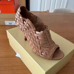 SERGIO ROSSI Hells leather beige